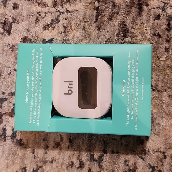 New white Bril UV toothbrush sterilizer - Picture 1 of 2